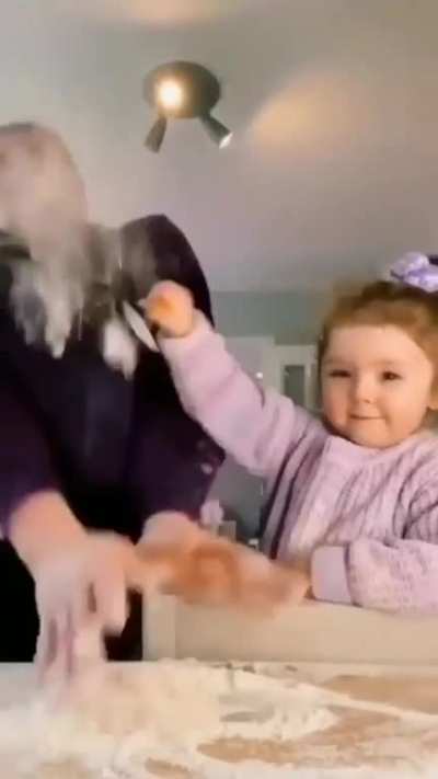 LL: Don't let toddlers help mommy in the kitchen.