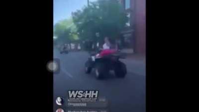 HMFT after I flex on this ATV