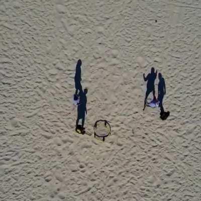 Shadows playing a game