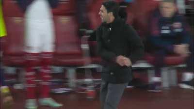 Furious Arteta