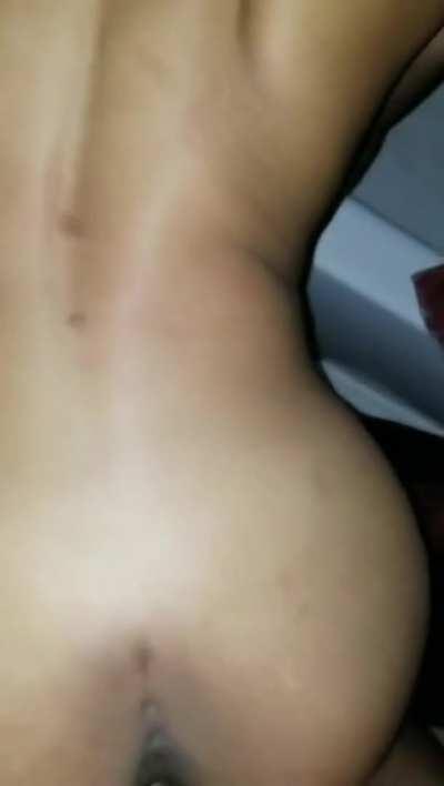 18 year slut getting fucked by BBC