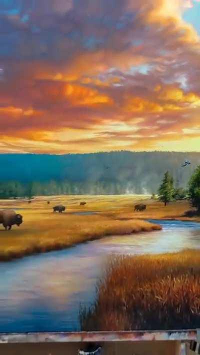 The final touch... Artist : @chuckblackart 