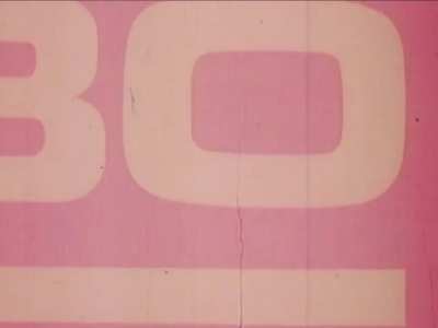 uma vinheta incompleta da tvglobo, talvez de 72-75