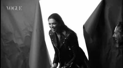 Deepika Padukone for Vogue 😍 💦 *BTS*