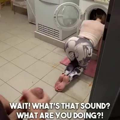 StepMom Gets Stuck In Washing Machine