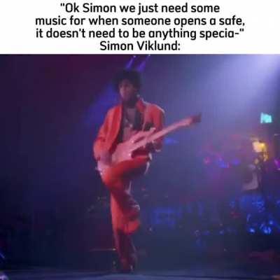 Y'all be sleeping on the safe opening music