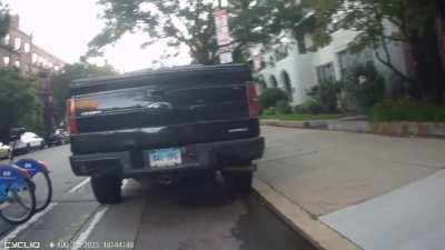 Truck wants to be a bicycle