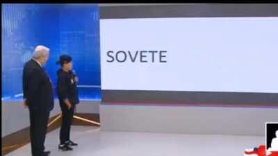 É mais triste do que é engraçado.