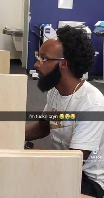 I was at my school Libererary and spotted annoying’s brother 🤦🏾‍♂️