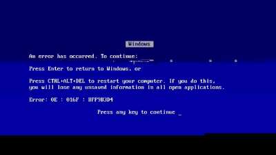 Experimenting with Error Prompts - VJ pack just released
