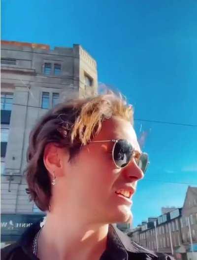 American in Edenberg right now.