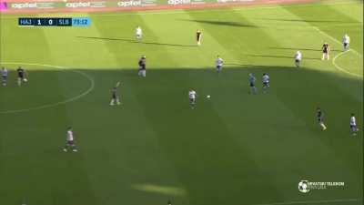 Thought it was shithousery at first but I had to watch again 