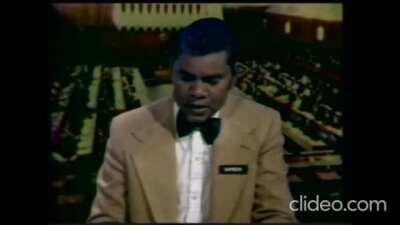 6pm English News on RTM 1, 1985