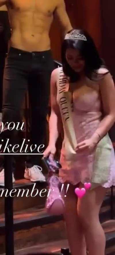 probably the shyest I've ever seen her