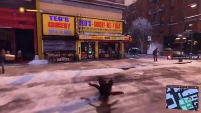 Spidey-crayon in Spider-man Miles Morales on PS5