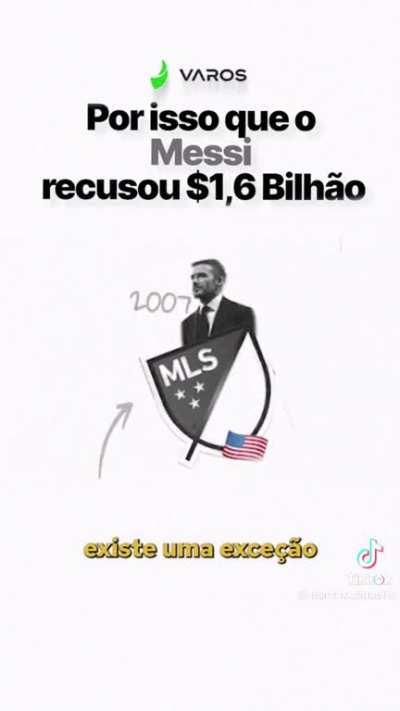 Agora a escolha do Messi faz sentido