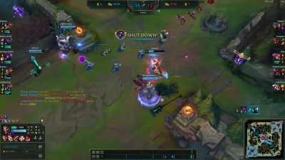 haram egirl Zoe (almost escaped) and friends decimated by Droben 😎