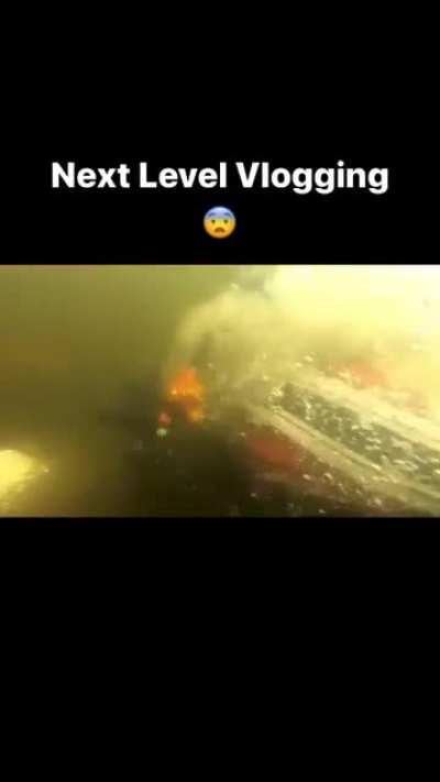 Straight to the canal.