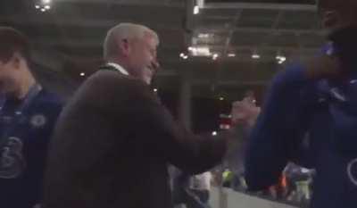 Best owner in the football world. Thanks you Roman. P.S - He is as shy as Kante