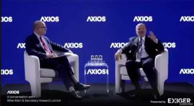 Commerce Secretary Howard Lutnick on the impact of tariffs: 