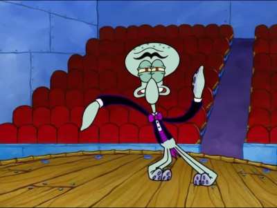 Walking infront of Ben and Dylan with orange hair