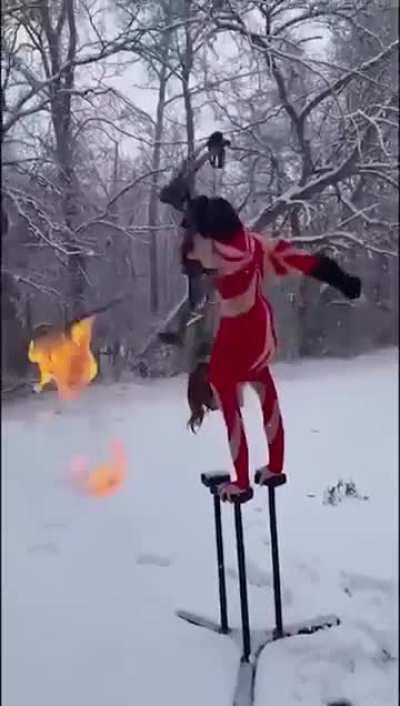 Now I'm feeling much more warm in blanket..