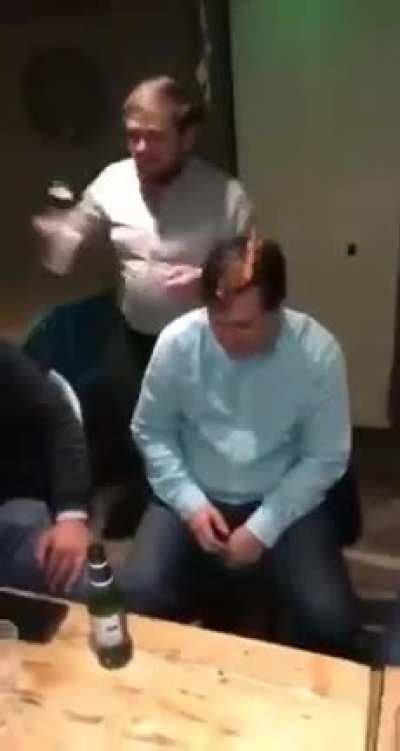 HMB While we try passing the flame from burning head to burning head.