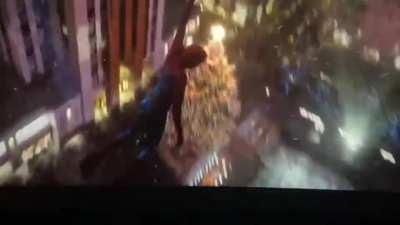 No Way Home final swing, but with the Pizza Theme