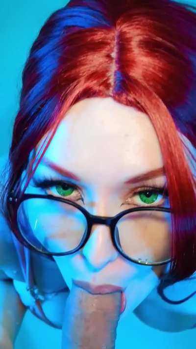 my lips sliding over your cock