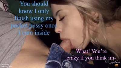 Forced to be his pocket pussy