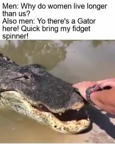 Gator is better than me