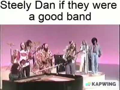 Steely dan suxxx!!!!! Get with the times old man!!!!