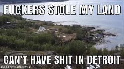 Can’t have shit in Detroit