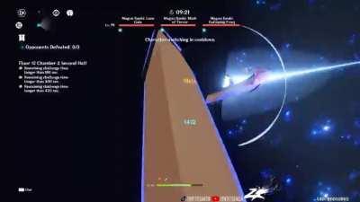 A most satisfying Ayaka(C0) Soumetsu. Sayonara Triple Maguu, before Flr 12 changes later.