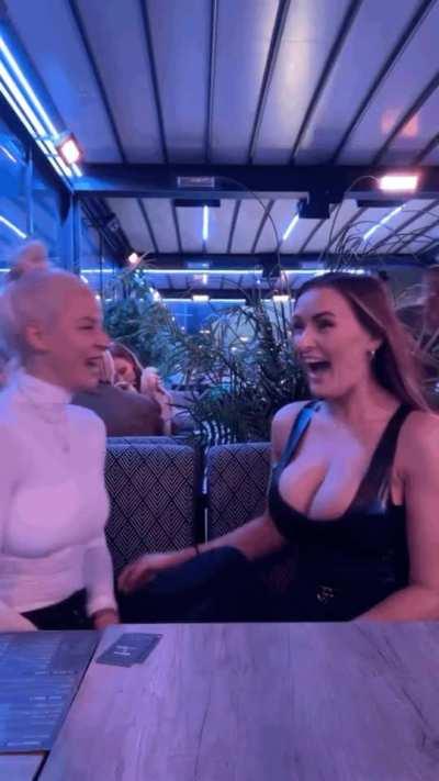 [NN] Ms Targaryen playing with her friends big titties