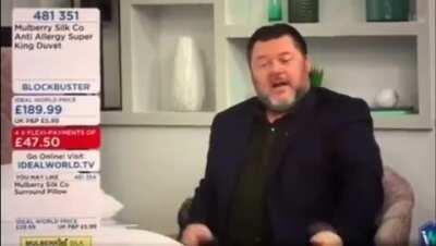 TV salesman is the original David Brent.