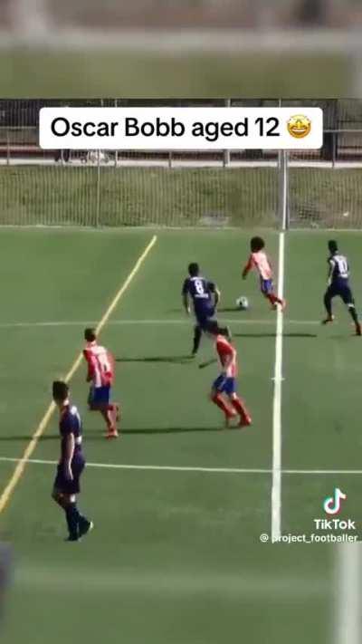 Oscar Bobb: 12 years old 👏 He’s One Of us🩵