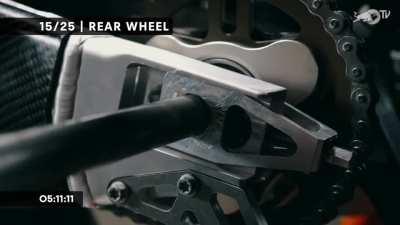 Beauty of the build. (Building a Red Bull MotoGP Rookies Cup bike from scratch.)