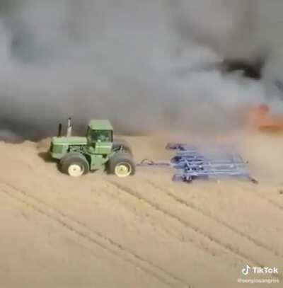 Couldn’t find any more info on this, but from the comments this farmer saved a whole town