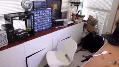 Pro Tip: Don't sit on hot ass wires