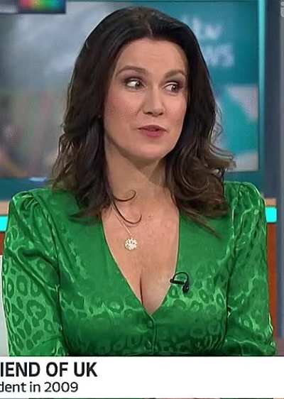 Susanna Reid, Busty UK TV Presenter with an impressive Cleavage