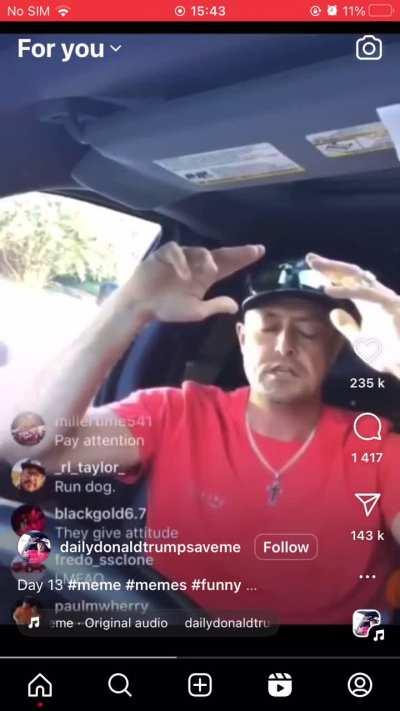 Eu não sabia que ele era omnisciente kkkkk