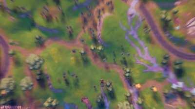 When I'm doing a skybase and run out of mats