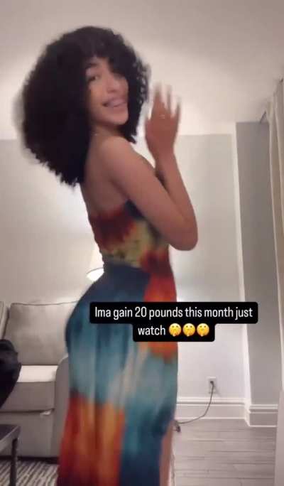 No hands👏🏾🍑