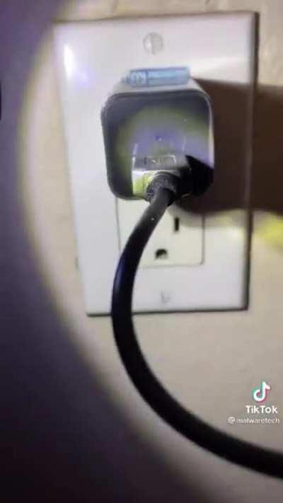 Guy shows how to find hidden cameras in Airbnb.