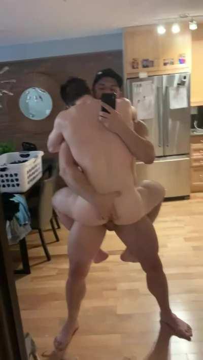 Had a fun weekend with Daddy.