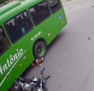 I don't like to imagine what could have happened if he did not have that helmet