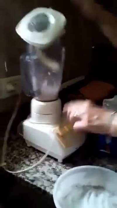 The bananas wants to escape death