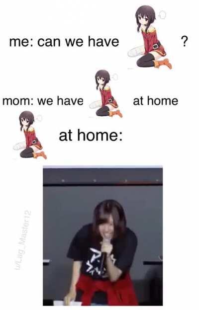 mom is that.. megumin?!?
