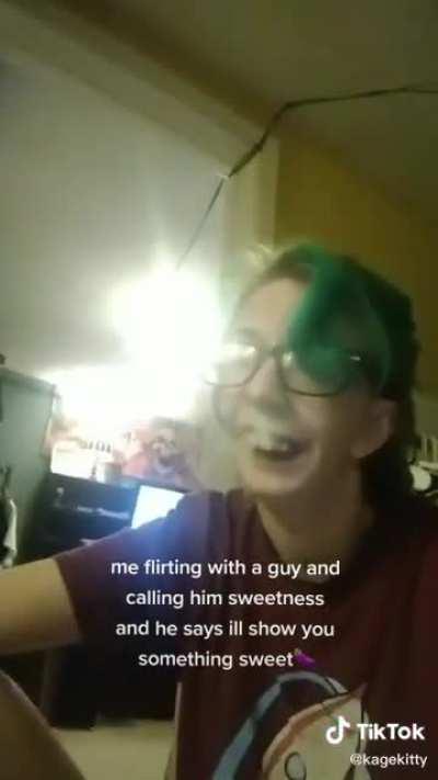 She gets all the hung dudes